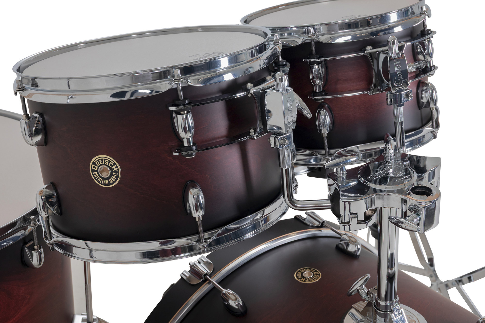 Catalina Maple Shellpack Satin Deep Cherry Burst